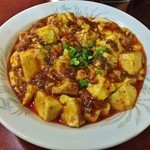 晴々飯店 - 普通の麻婆豆腐も美味しい！　650円