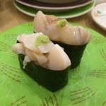 回転寿し トリトン - 【2015年09月】活ほっきひも