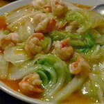 Dairenhanten - “海老と白菜の辛子炒め”