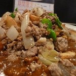 カルダモン． - 挽き肉とポテトのカレー（UPで）