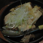 三代目茂蔵 - 鉄板肉豆腐