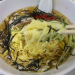 らーめん 竹 - 冷やしラーメン（拡大）