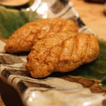 手打蕎麦 まるやま - 蕎麦がきのさつま揚げ風　(2015/09)