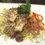 豚のらーめん 弐番手 - サバオオバソバ
      ※試作品