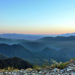 王ヶ頭ホテル - 山が連なります