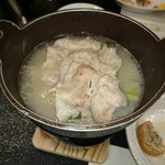 磐梯桧原湖畔ホテル - 料理写真:豆乳鍋