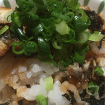 うなぎ　なか勝 - 山葵とネギは山盛り