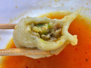 Maiu Gyouza Semmon Ten - 白菜水餃子（キムチ鍋に入れて）（２０１５年１０月）