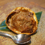 KICHIRI - 蟹味噌甲羅焼き(690円・外税)