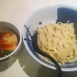 らー麺 山さわ - 2015 #237 ＠辛い魚つけ麺 ￥800