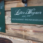 Lutter & Wegner - お店の看板