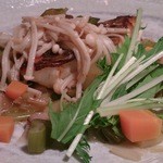 酒房食彩もぐ - 活〆真鯛の葱ソース焼き