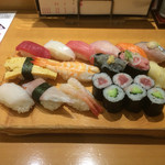 江戸前がってん寿司 - ランチ 1.5人前