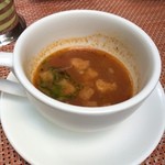 野菜がおいしいレストラン LONGING HOUSE - ミネストローネ