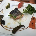 野菜がおいしいレストラン LONGING HOUSE - 信州サーモンの軽いポアレ
