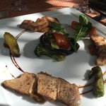 野菜がおいしいレストラン LONGING HOUSE - 蓼科高原ポーク肩ロースのロースト