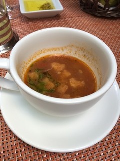 野菜がおいしいレストラン LONGING HOUSE - ミネストローネ