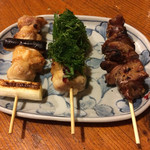 Yakitori Fujimura - ねぎま・梅じそ・レバー