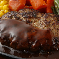 自家製手ごねハンバーグ