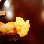 ノッカ イタリアン テーブル - hiro様流のお作法でバタサン盛り上げていくナス( *´艸｀)