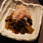 宮崎料理きかんたろby侍 - 辛子高菜（2015/9月末）