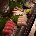 宮崎料理きかんたろby侍 - 刺身盛り合わせ（2015/9月末）