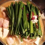 宮崎料理きかんたろby侍 - 丸腸のもつ鍋、コロコロしたホルモンが最高（2015/9月末）