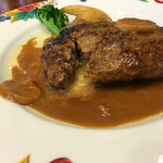 盛盛亭 - 信州牛ハンバーグの肉汁笑