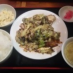 一条まるふじ - 回鍋肉定食