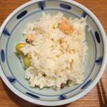 Shabuyou - 秋鮭としめじの炊き込みご飯