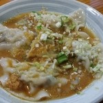 はなさき家 - ごまダレ水餃子　￥300-