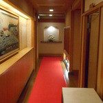 太田なわのれん - 客室へ続く廊下