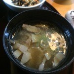 炭豚亭 - 豚汁【料理】