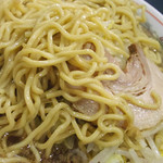 ラーメン - 豚入りラーメン　野菜まし　にんにく抜き　\800