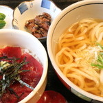 お多福 - てっか丼セット　税込み900円　すごすぎる