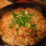 モヒカンらーめん - 鉄板焼き替え玉