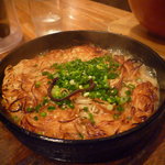 モヒカンらーめん - 鉄板焼き替え玉