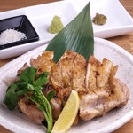 Salt-grilled Soshu old white chicken