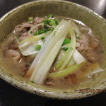 本むら庵 - 鴨汁の蕎麦がき
