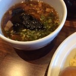 Menya Musashi - 醤油つけ汁です