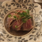 日本料理 晴山 - 宮崎牛のローストビーフ