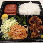 レストラン ポパイ - カキフライとハムステーキ(1,000円)