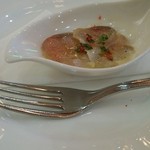 レストラン＆カフェ ラ・ヴィータ - カンパチのカルパッチョ