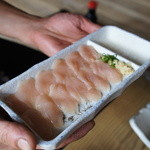 ろばたやき山ろく - ささみ刺し