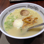 スガキヤ - 玉子入りラーメン(350円) (2015.10現在)