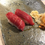 第三春美鮨 - 2015.10.16 シビマグロ 赤身・中トロ　熟成6日目
