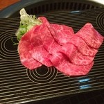 赤身のお刺身