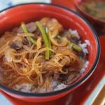 またぎの里 - 鹿丼1000円