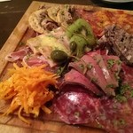 新小屋 - シャルキ盛り(中)1200円