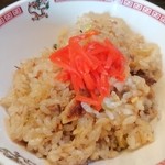 玉寿し食堂 - 半チャーハン￥400